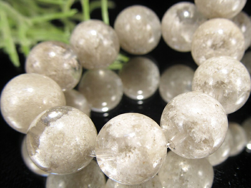 楽天市場】【数量限定】ホワイトガーデンクォーツ 約11mm ブレスレット