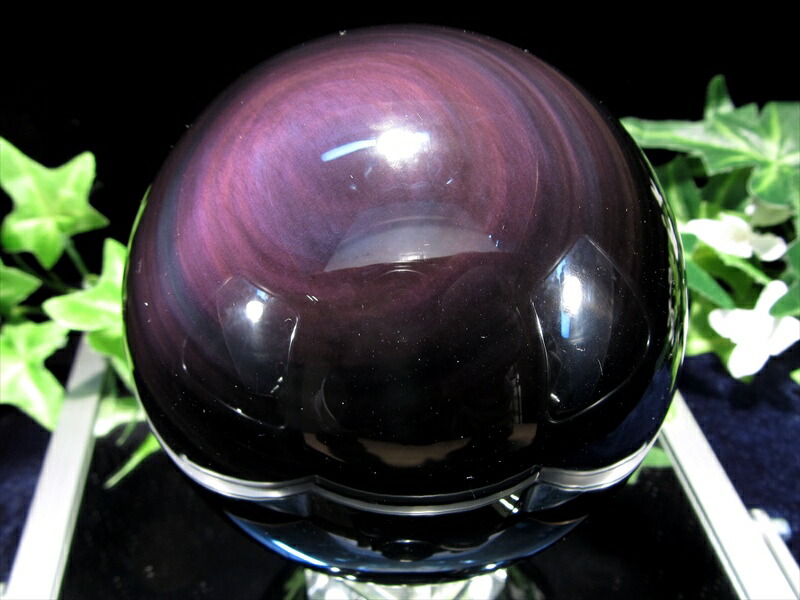 楽天市場】○ 漆黒の丸玉【スターモリオン 黒水晶 丸玉 台座付き】重さ