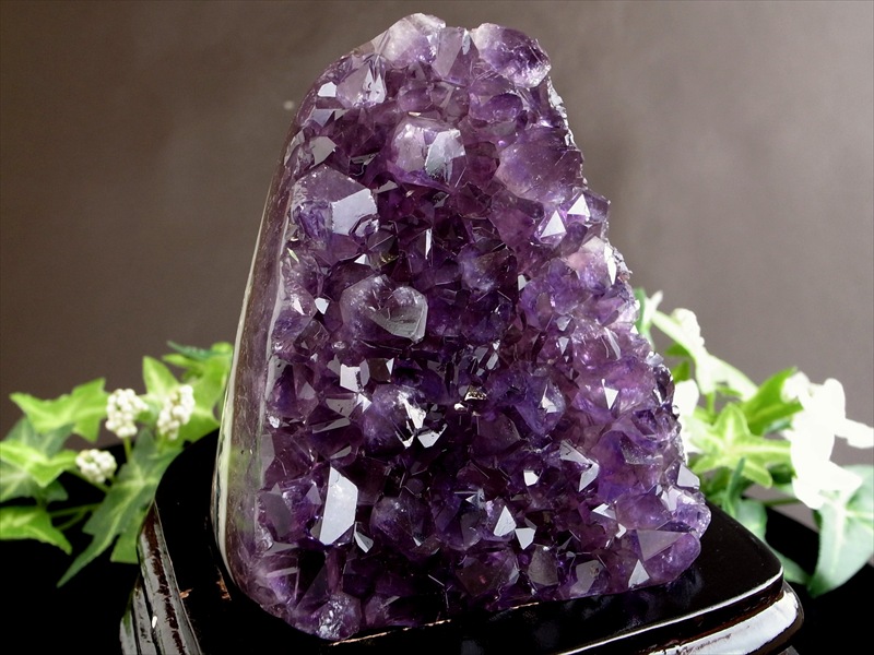 楽天市場】浮かび上がる天使の指紋 S級【アメジスト(紫水晶)丸玉 LED台