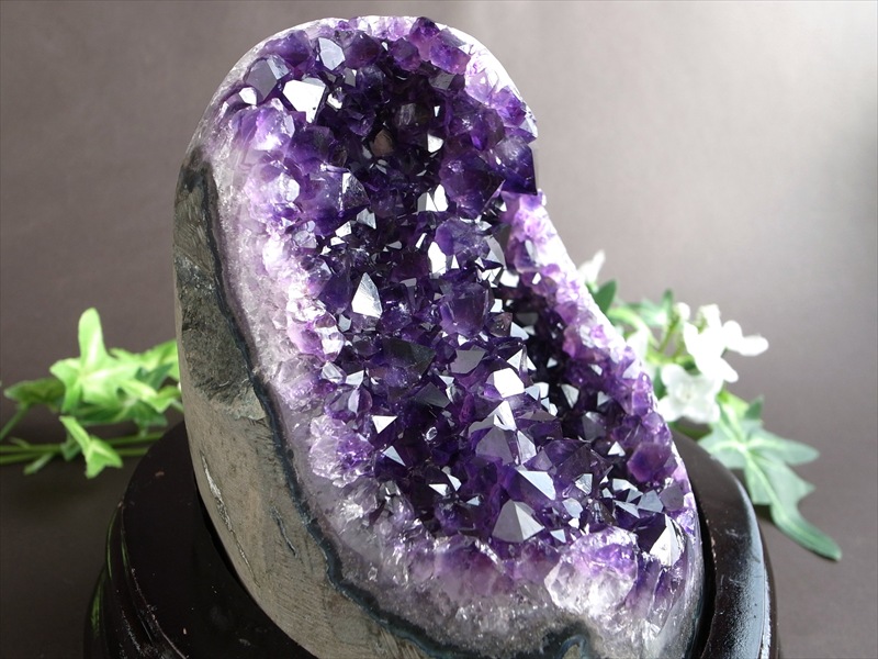 楽天市場】○5A【アメジスト クラスター フラットタイプ】【重さ 100g