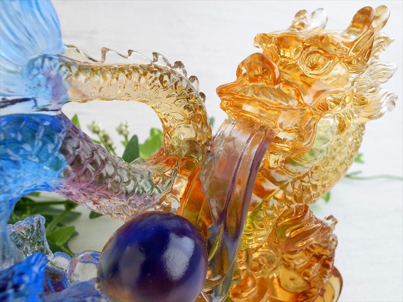 楽天市場】○至高の龍神彫刻 【笑口瑪瑙 玉持ち龍神 龍彫刻置物】重さ