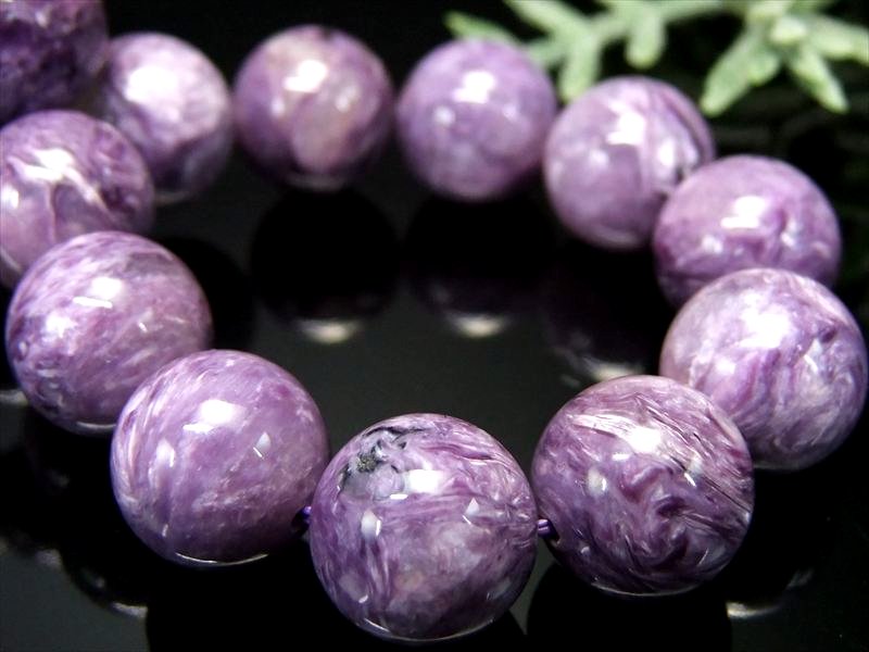 チャロアイト13ミリ天然石ブレスレット 楽天市場】チャロアイト ブレスレット 13mm 18.5cm メンズM