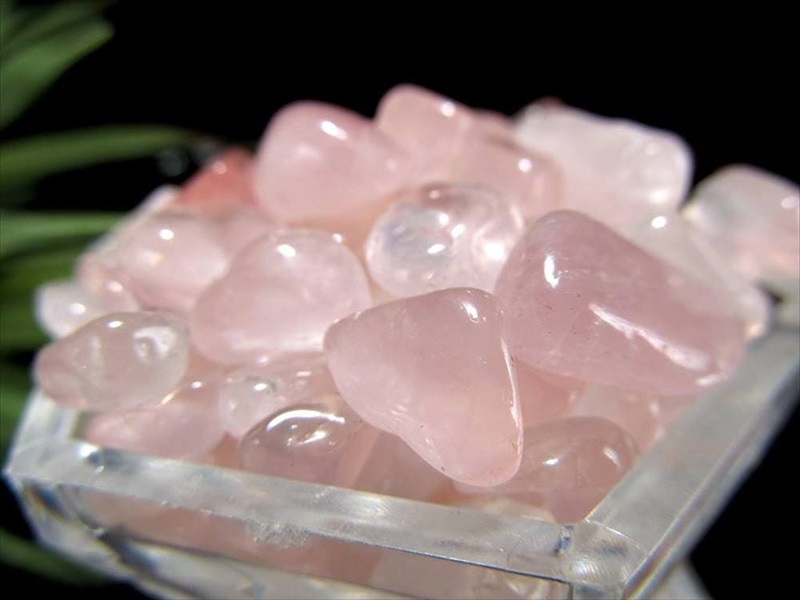 楽天市場】○超希少モザンビーク産【ローズクォーツ（紅水晶）タンブル