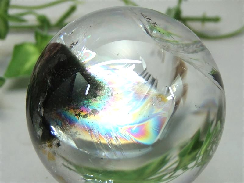 楽天市場】【店頭展示中】○完全透明【無垢水晶 丸玉】重さ 193g 直径