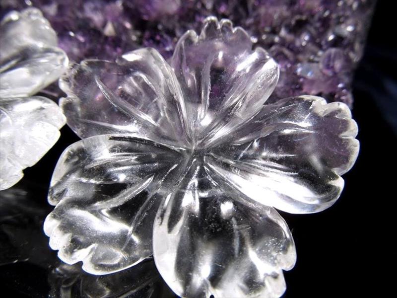 楽天市場】【特選】桜瑪瑙ジオード丸玉 55mm フラワー結晶 招福招財