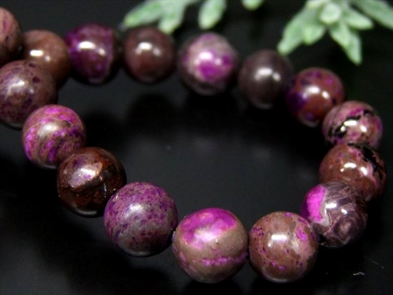 楽天市場】【店頭展示中】濃色【MIXスギライト ブレスレット】11mm