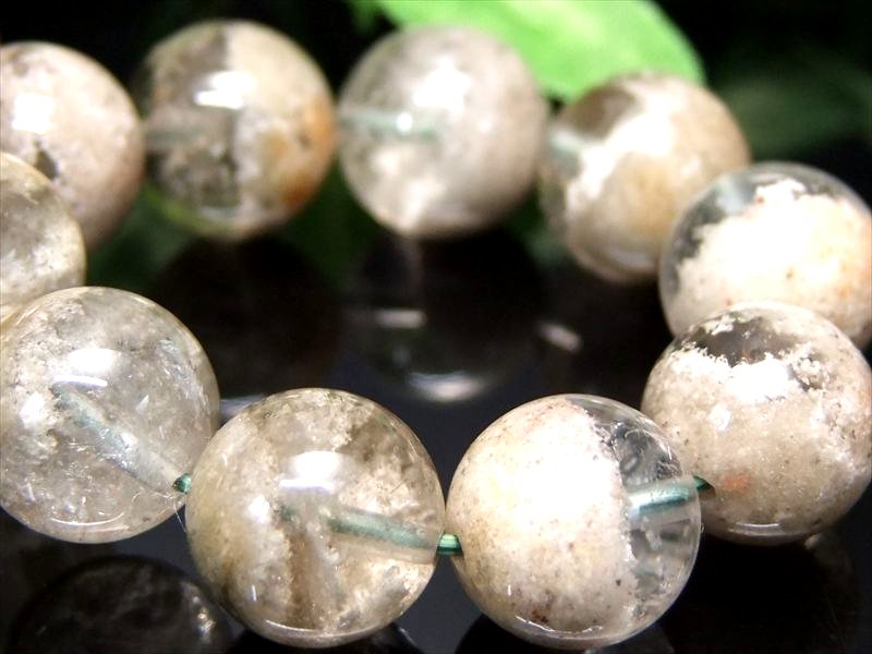 楽天市場】【数量限定】ホワイトガーデンクォーツ 約11mm ブレスレット