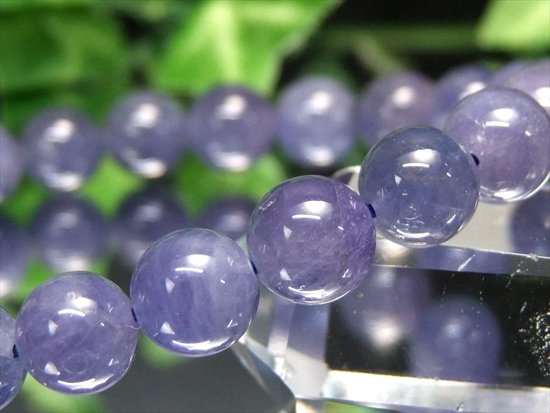 ✿天然色タンザニアの希少石 タンザナイト*ブレスレット ✿天然色タンザニアの希少石 タンザナイト*ブレスレット V1189