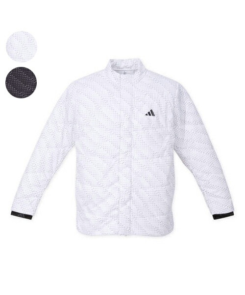 【大きいサイズ】BOSグラフィック保温中わたジャケット【ADIDAS GOLF(アディダスゴルフ)】メンズ 3XL ビッグサイズ|スポーツのことなら何でもサンシン