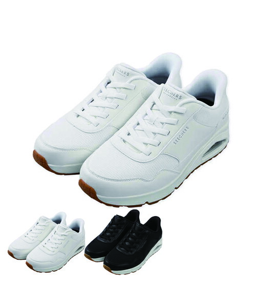 【大きいサイズ】スニーカー(UNO-BANKSIA SLIP-IN)【SKECHERS(スケッチャーズ)】メンズ 30cm/31cm/32cm