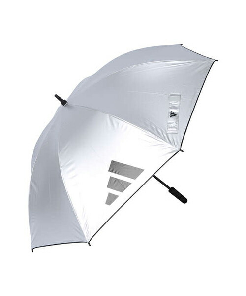 【大きいサイズ】晴雨兼用UVカット軽量シングルキャノピーアンブレラ【ADIDAS GOLF(アディダスゴルフ)】メンズ 傘 晴雨兼用 UVカット ビッグサイズ