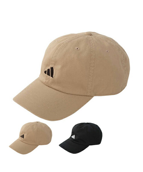 【大きいサイズ】コットンツイルキャップ【adidas(アディダス)】メンズ 4L 帽子 ビッグサイズ