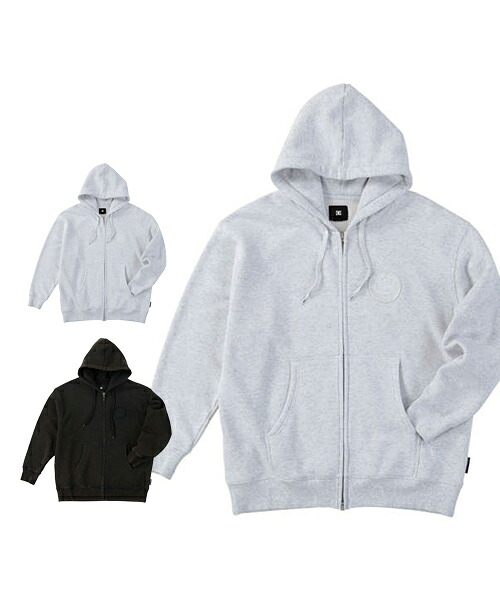 【大きいサイズ】25HIDDENフルジップパーカー【DC SHOES(ディーシーシューズ)】メンズ 3L/4L/5L/6L ビッグサイズ|スポーツのことなら何でもサンシン