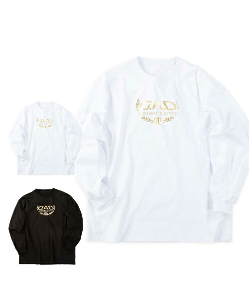 【大きいサイズ】長袖Tシャツ【D.A.D(ディー・エー・ディー)】メンズ 3L/4L/5L/6L/7L/8L ビッグサイズ