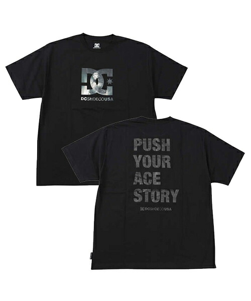 【大きいサイズ】DCSHOES×新日本プロレス ACE半袖Tシャツ【DCSHOES(ディーシーシューズ)】メンズ 3L/4L/5L/6L ビッグサイズ