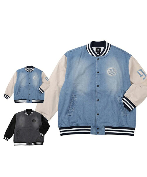 【大きいサイズ】26VARSITYジャケット【DC SHOES(ディーシーシューズ)】メンズ 3L/4L/5L/6L ビッグサイズ スタンドカラー|スポーツのことなら何でもサンシン