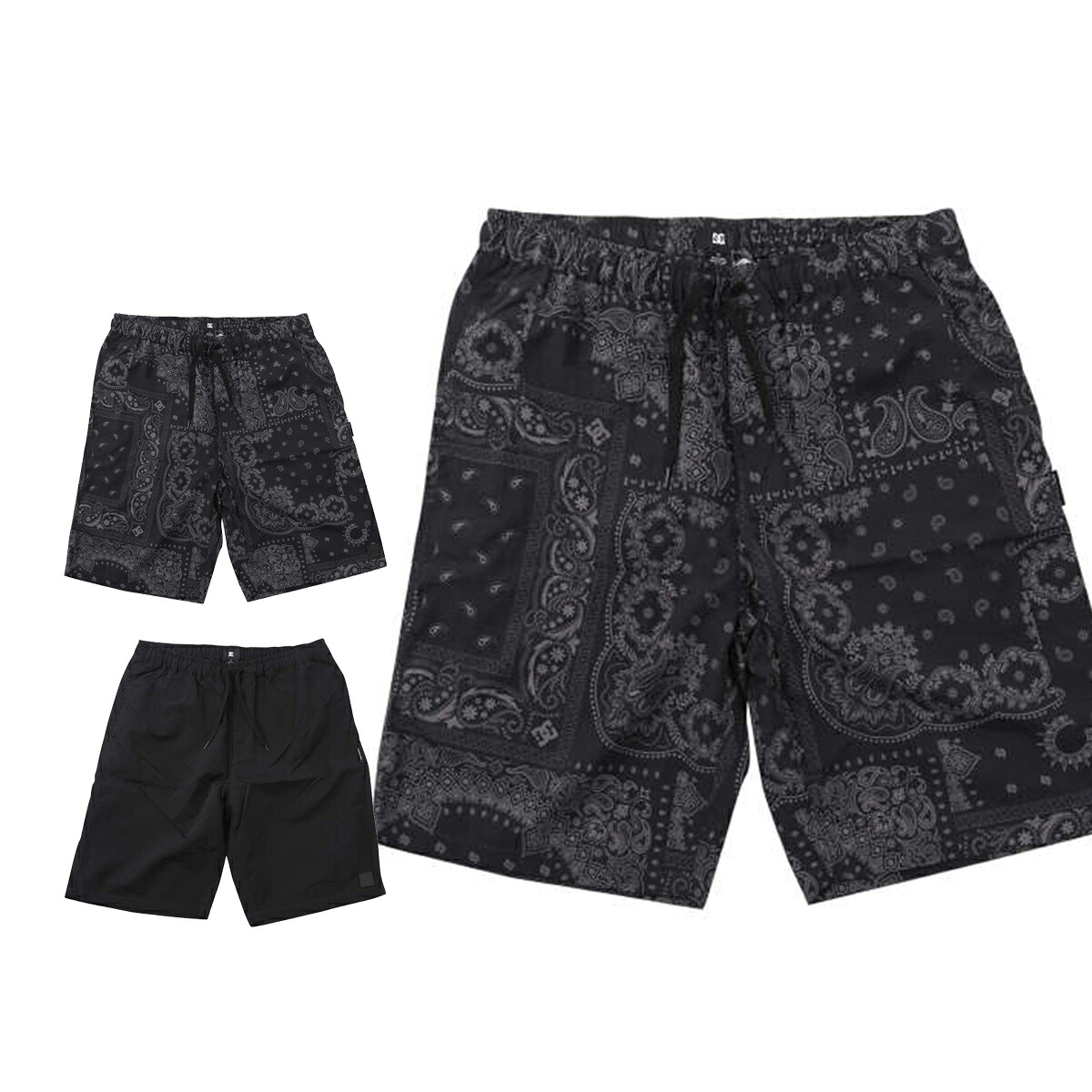 【馬鹿でかい大いさ】26DIVERSE水陸両用二分の一ズボン下【DCSHOES(ディーシーシューズ)】メンズ 3L/4L/5L/6L ビッグ大いさ 吸汗速乾 水陸両用