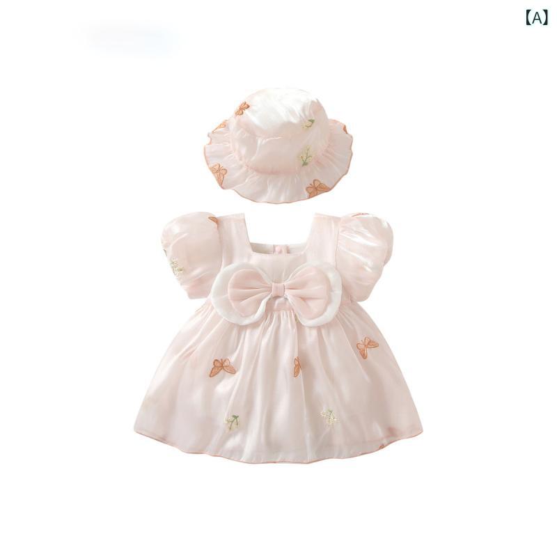 ベビー かわいい ドレス ネクスト カインド ベビー ジャンプスーツ 女の子用 夏服 新生児用 服 満月 100日 プリンセス ドレス