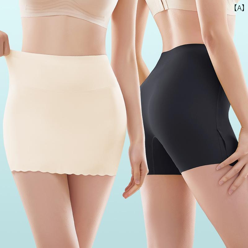 レギンス　パンツ　レディース 安全 パンツ レディース 2025 夏 露出 防止 三角 部 アーティファクト シームレス 腹部 ヒップ アップ 下着 レギンス