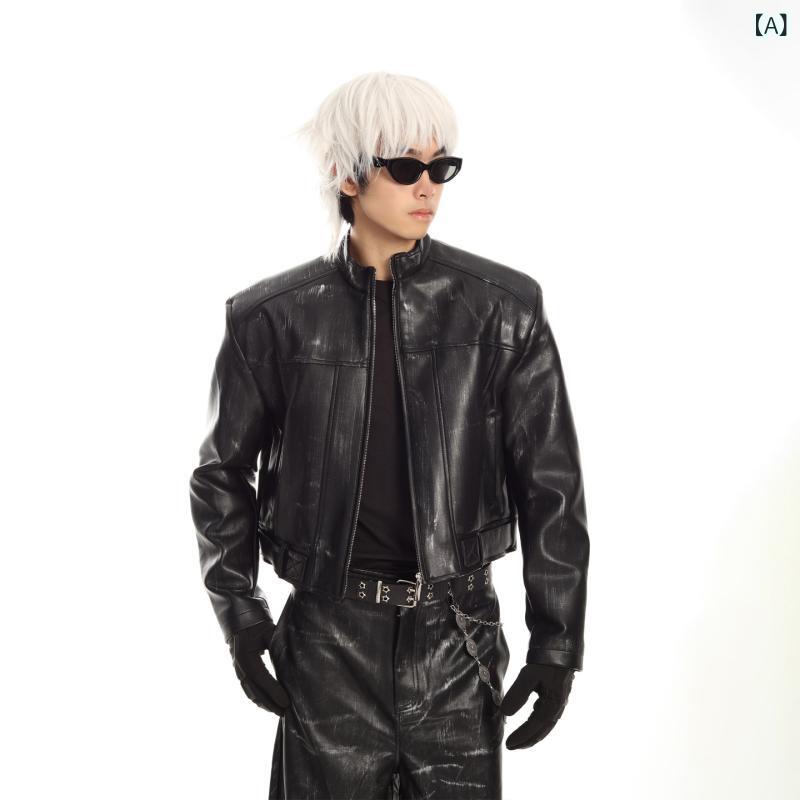 メンズ ライダース 今季 馬のり上衣 PIONEER 原動機 循環過程 表現スタイル グラデーション 遊撃手 張りさける なめし革上衣 メンズ アメリカン ローグと ハイエンド 仕掛ける