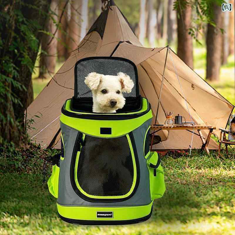 犬用　トートバッグ　バッグ 猫用 バッグ ポータブル大容量 ダブル ショルダー ペット バック パック 小型 犬用 旅行用 通気性 軽量 快適