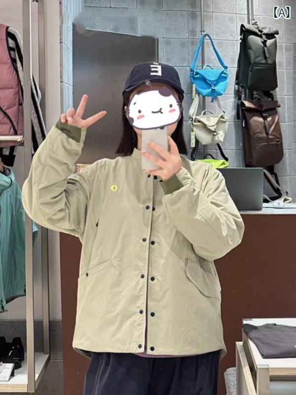 アウター パーカー アウトドア 2025年の春にリリースされる女性向け軽量で保温性に優れ防水のあるシャツジャケット A0251JA04|サポートシェアグローバル