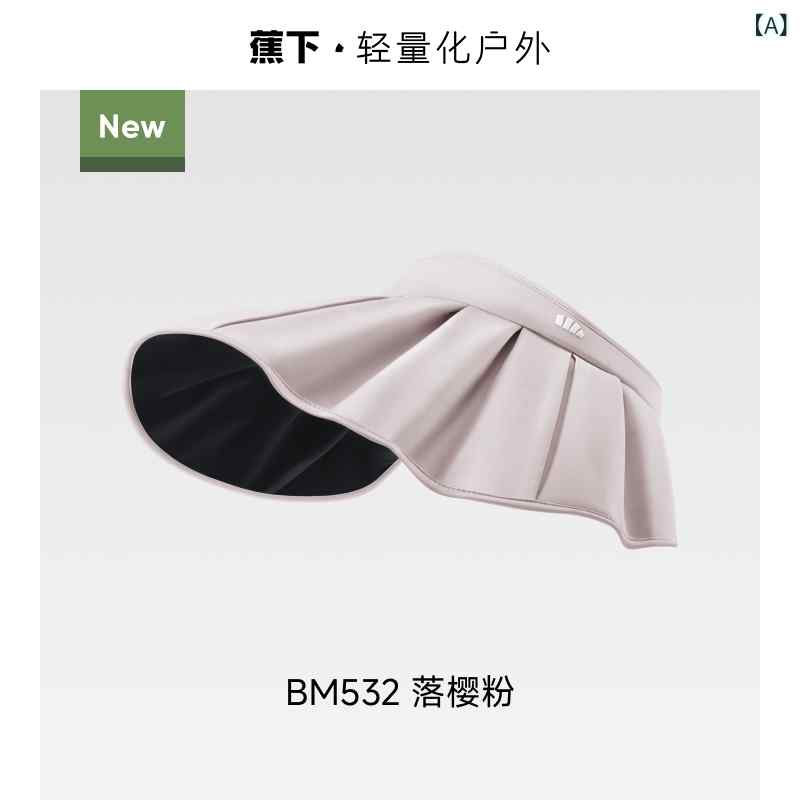 鳥打ち帽 UV撥ねのける サンハット BM532はどす黒いビニール製鳥打ち帽でお天道様から顔や頭を守ります。亭主もち向け全面遮光で津液広が目立った特徴です。