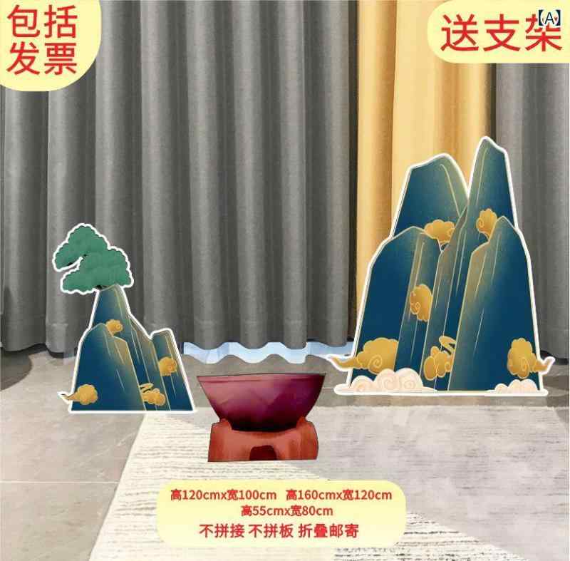 おもちゃ ホビー おもちゃ ホビー Kt ボードの 森の 山の 洞窟の 雪の 花の レンガの 壁の パフォーマンスの 小道具の 幼稚園の 子供の 西への 旅の 舞台の 背景