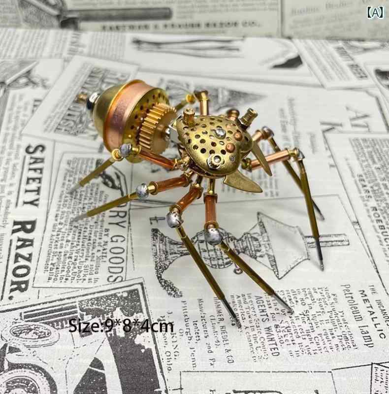 楽天市場】西洋彫刻 スチームパンク風 メカニカル スパイダー（蜘蛛