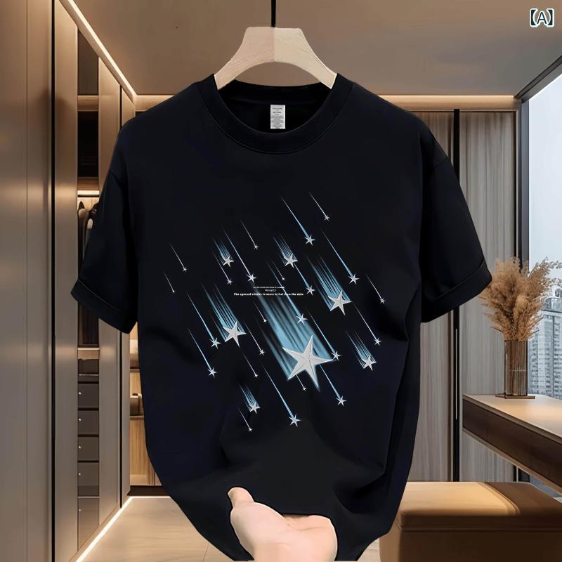 Tシャツ メンズ おしゃれ  Tシャツ メンズ おしゃれ のな アメリカン 半袖 Tシャツ メンズ 夏の プリント カップル ゆったり トップス