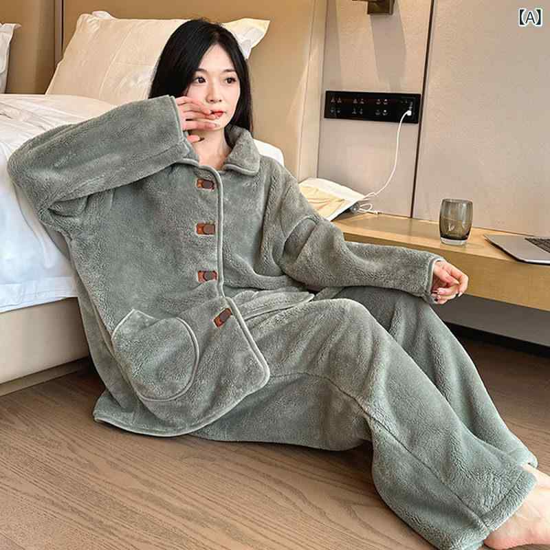 パジャマ レディース 上下 冬用 サンゴ フリース 生あたたかい パジャマ 大層らしい大きさ 亭主もち いけ図図しい 粍 秋冬 表現スタイル 裏起毛 朦々たる 養護ホーム 服 200重量ポンドは 外で 着付ける できます