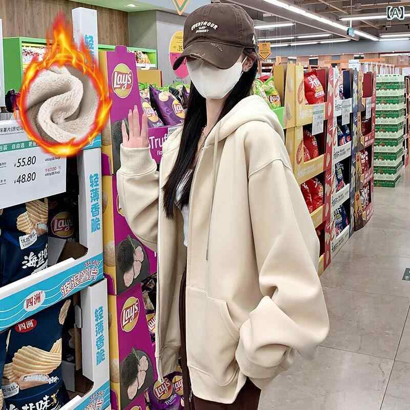 パーカー ボンネット付き添い人 編み物 亭主もち用 トレイナー 2025 歳月 厚地の外套 韓国 表現スタイル 春 ボンネット付き添い人 ジレー 薄っぺら 運動競技 トップス