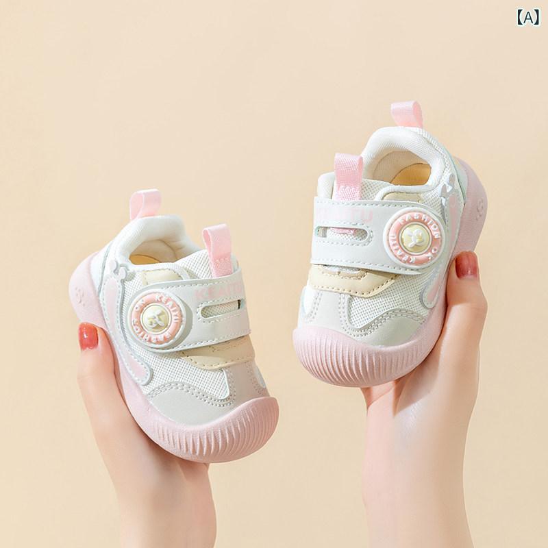 赤ちゃん　靴　シューズ 女の子 赤ちゃんの 幼児の 靴 2024秋 013歳の 機能的な 靴の メンズ 柔らかい 底の 春秋 通気性の ベビー シューズ