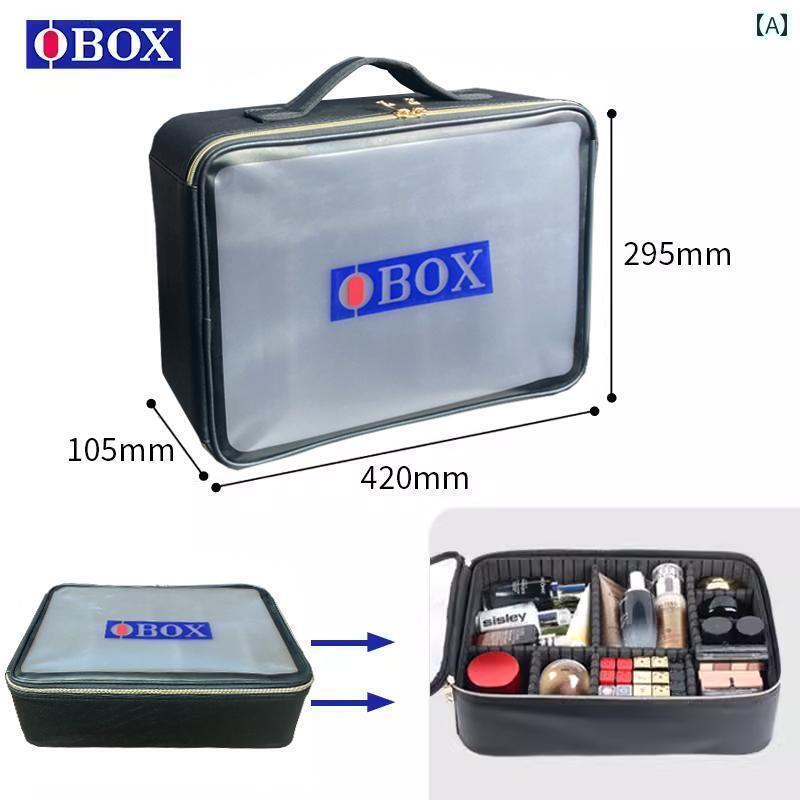 メイク 道具 セット OBOX プロ メイクボックス インナーボックス 特殊 メイク バッグ大容量 化粧 品 収納 バッグ タトゥー &amp ネイル ツールキット