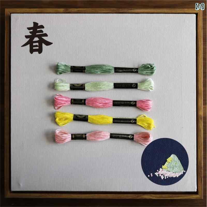 布 出どころ 無地  フランス共和国の ジャケット冠 R  Royalbroderie 綿織物 ロング プラッシュ 刺しゅう 25 スレッド 糸 手縫い 立体