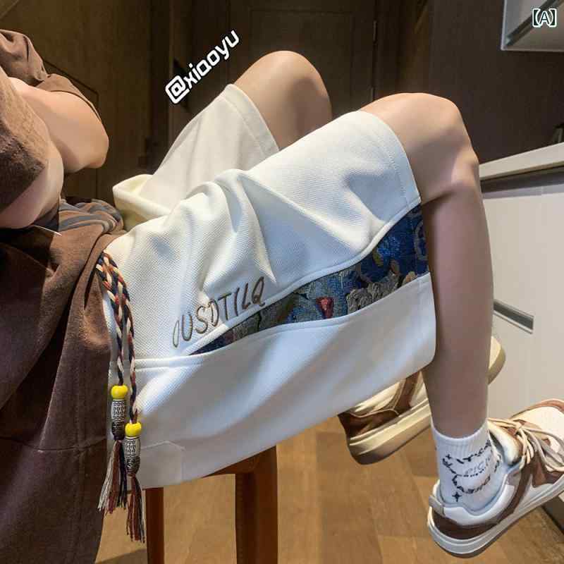 メンズ　ハーフパンツ　スポーツ アメリカン ショート パンツ メンズ 夏 薄手 2025 ゆったり 大きいサイズ スポーツ カジュアル 5点