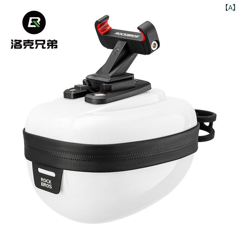 マウンテンバイク　ホルダー　バッグ ロック ブラザーズ 自転車 バッグ テールバッグ ハードシェル コンパクト ポータブル サドルシート ポール マウンテン ロード バイク ライディング アクセサリー
