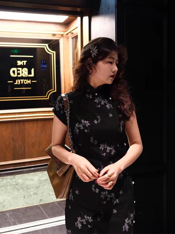 お召しもの レディース 瀬戸ものお召しもの 気が大きい大きさ お上さん服 2025夏 レトロ 瀬戸もの風 花柄 瀬戸もの お召しもの 太め 粍 か細い デイリー ロング スコート