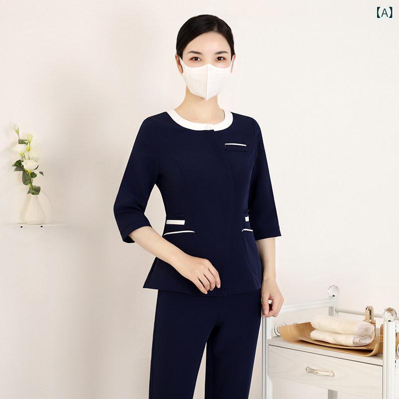やり方服 美容 診療 歯科 診療所 看護 師の ユニフォーム 亭主もち 背広 美容師の 御前上等 マタニティ 師 春と 夏