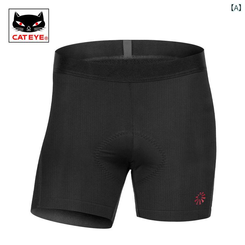 パンツ　スポーツ　ランニング CATEYE キャットアイ サイクリング アンダーウェア 男女兼用 スポンジクッション パンツ ショート パンツ長 ズボン ロード マウンテンバイク
