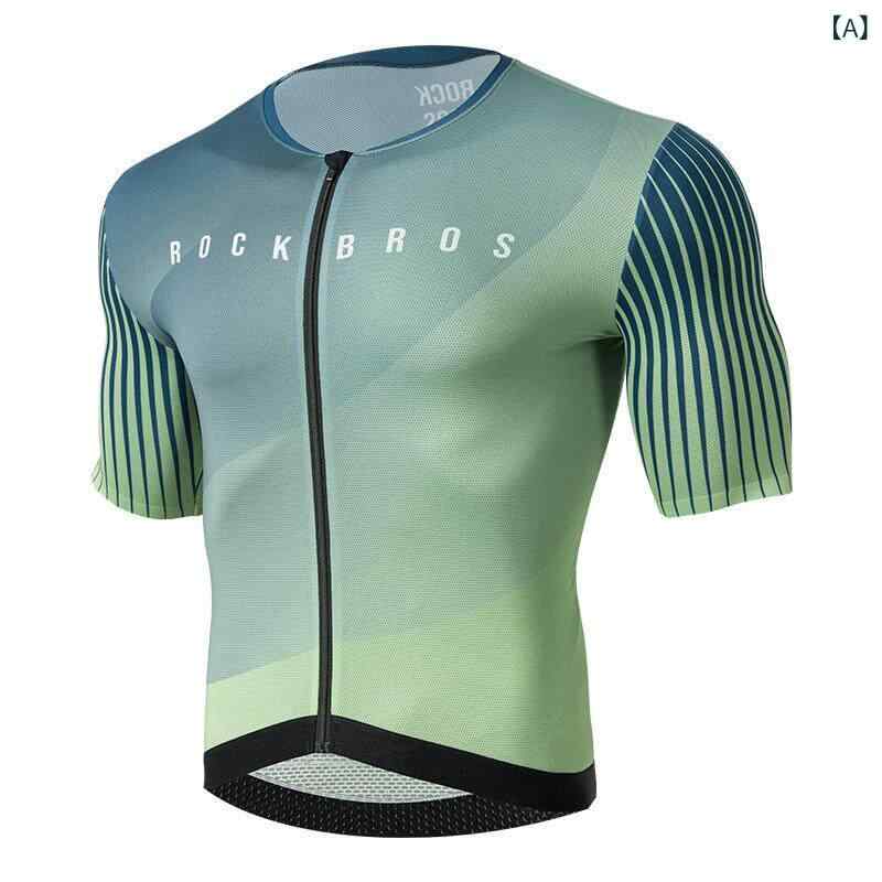 パンツ　スポーツ　ランニング ロック ブラザー サイクリング スーツ 夏 半袖 ショート パンツ 男女 マウンテンロード 自転車 服 用品