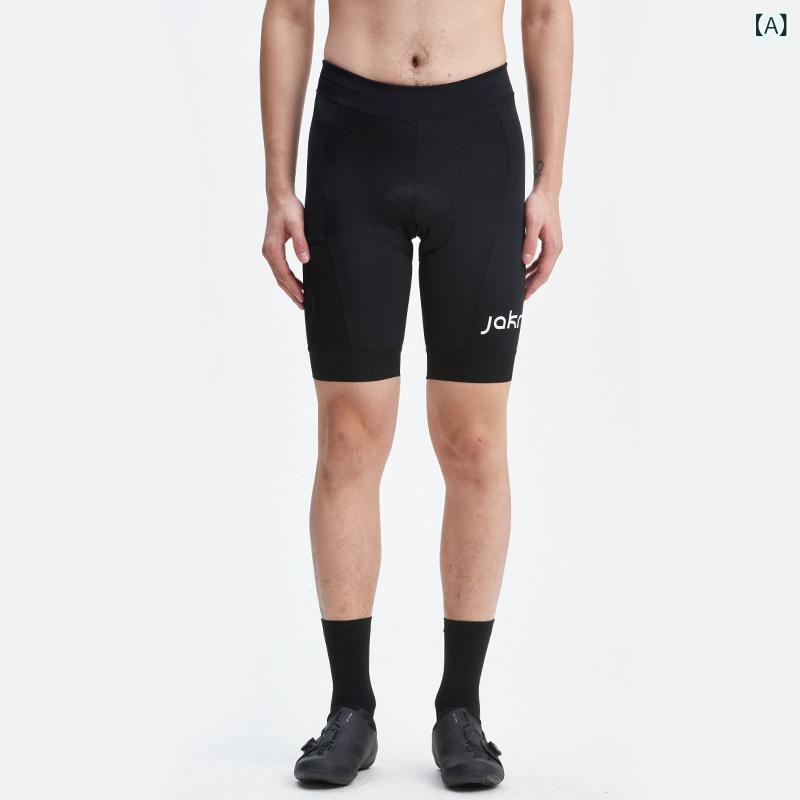 パンツ　スポーツ　ランニング Jieku 春夏 レース ホイール第 4 シーズン メンズ サイクリング ショーツ パッド 快適 通気性 自転車 装備