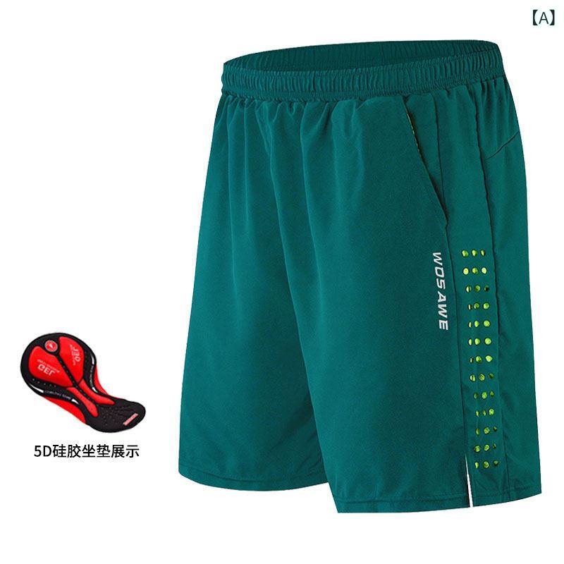 スポーツ　パンツ　フィットネス Wosavi 夏用 メンズ マウンテンバイク ライディング ショーツ ロード バイク 衝撃 吸収 速乾 ダウンヒル サイクリング パンツ
