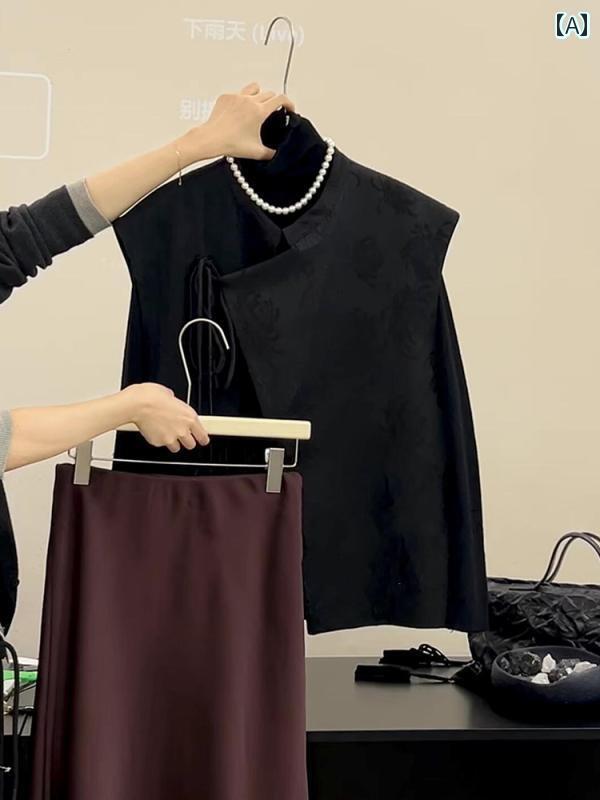 ドレス　チャイナ　レディース チャイナ風 婦人服 ベスト 禅 風の 1歳の パーティーの 母親の ドレス スーツ チャイナ 2025夏の スタイル