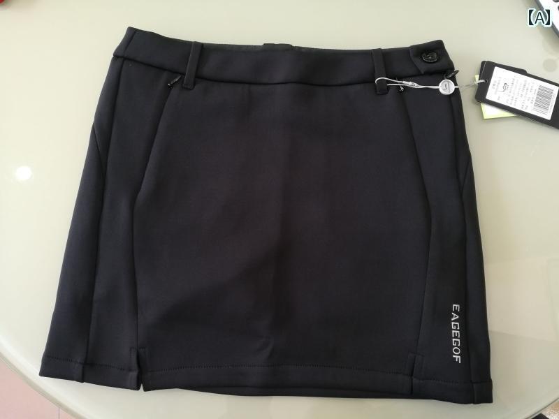 ゴルフ　ウェア　スポーツ ゴルフ 子供用 ショート スカート 女の子 ハーフ 丈 パンツ GOLF 子供服 露出 防止 スポーツウェア