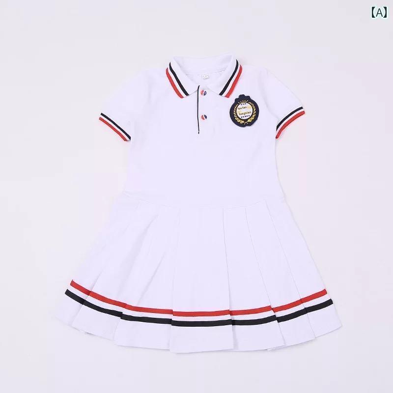 ゴルフ　ウェア　スポーツ ゴルフウェア 子供服 夏 女の子 半袖 ドレス ボール スカート中 サイズと大 サイズ 子供用 男の子 ショート パンツ スーツ