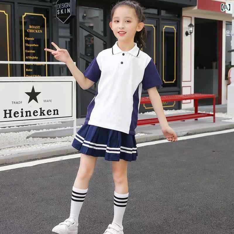 ゴルフ　ウェア　スポーツ ゴルフウェア 子供用 夏用 半袖 子供服 女の子用 ショート スカート 男の子用 パンツ スーツ