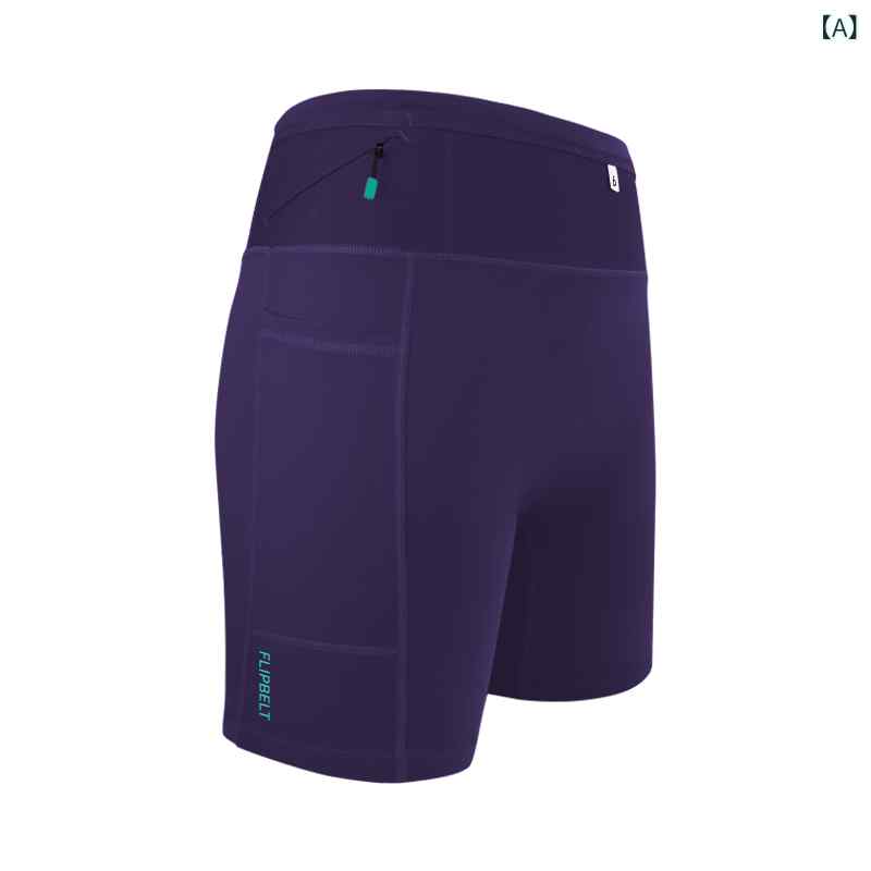 スパッツ　フィットネス　スポーツ FlipBelt コンプレッション レディース ランニング ショーツ マラソン タイツ 20 カンガルー パンツ ウエスト バッグ フィットネス