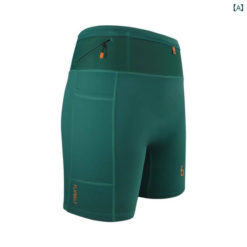 スパッツ　フィットネス　スポーツ FlipBelt プロ ランニング ショーツ レディース 夏 速乾 軽量 コンプレッション スポーツ フィットネス タイト カンガルー パンツ
