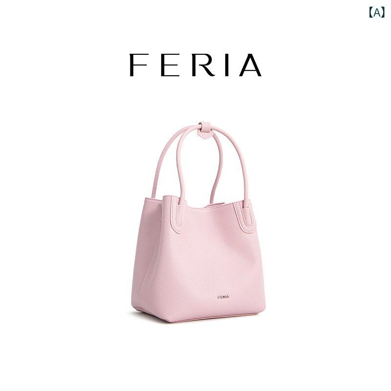 レディース 御徒面子 お手々 FERIA 韓国 ハンドバック お上さん用 2025年 通い用 井戸釣瓶 御徒面子 お上さん用大電気容量 御花 トートバッグ